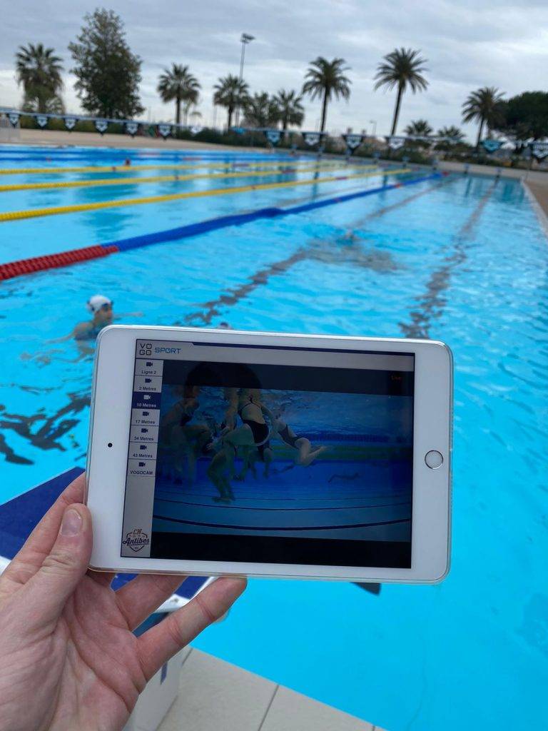 , Des caméras VOGO SPORT pour l&rsquo;entraînement des nageurs