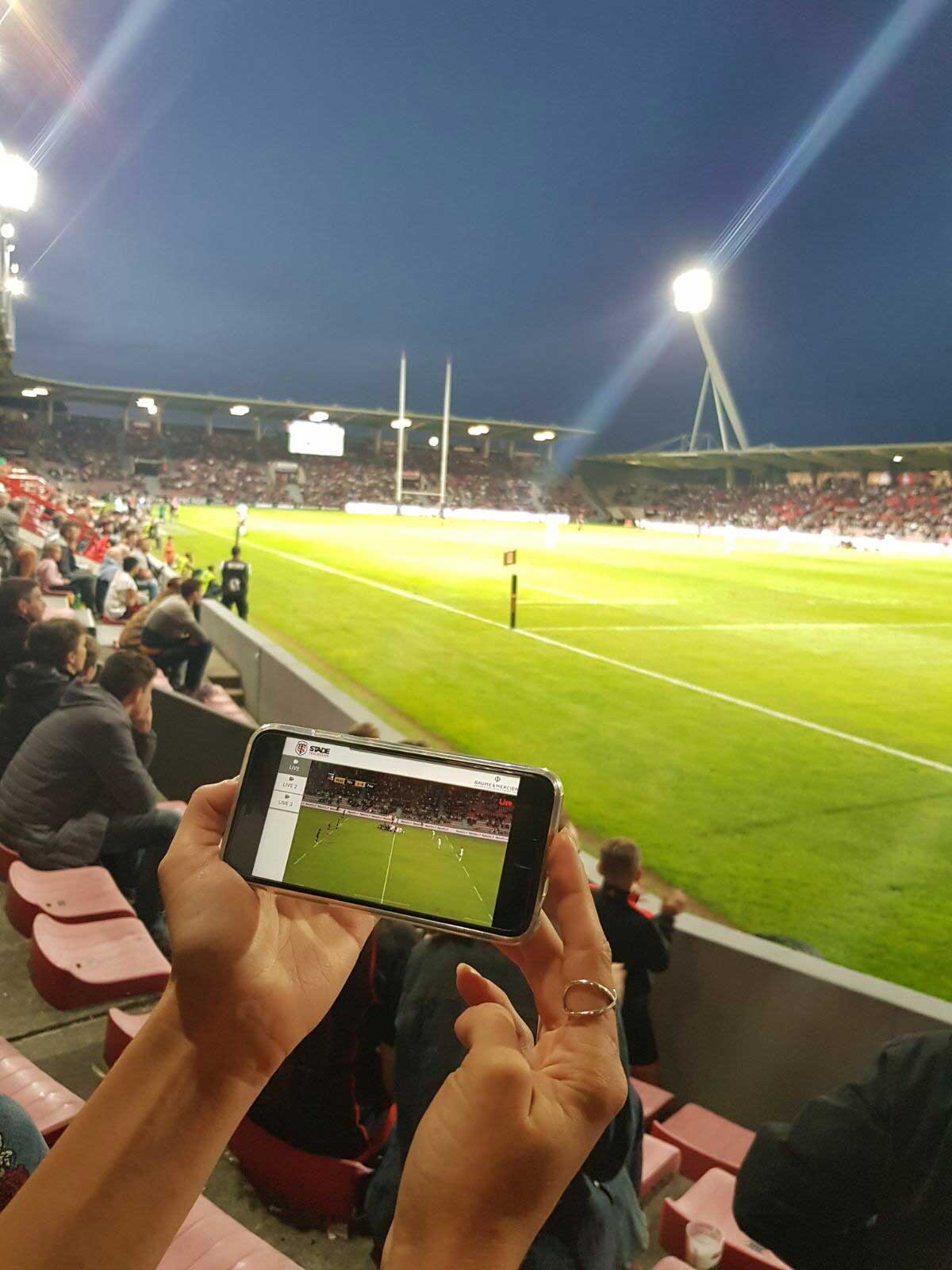 VOGO SPORT enrichit la fan experience au Stade Toulousain