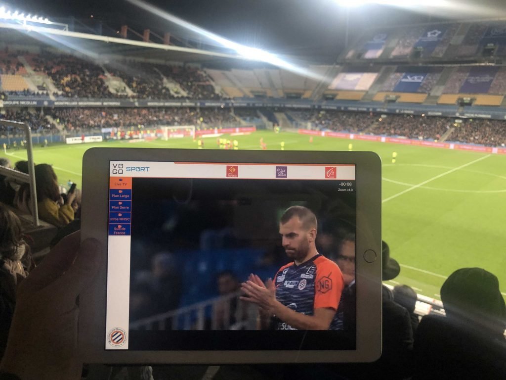 VOGO SPORT app. with MHSC (Montpellier)