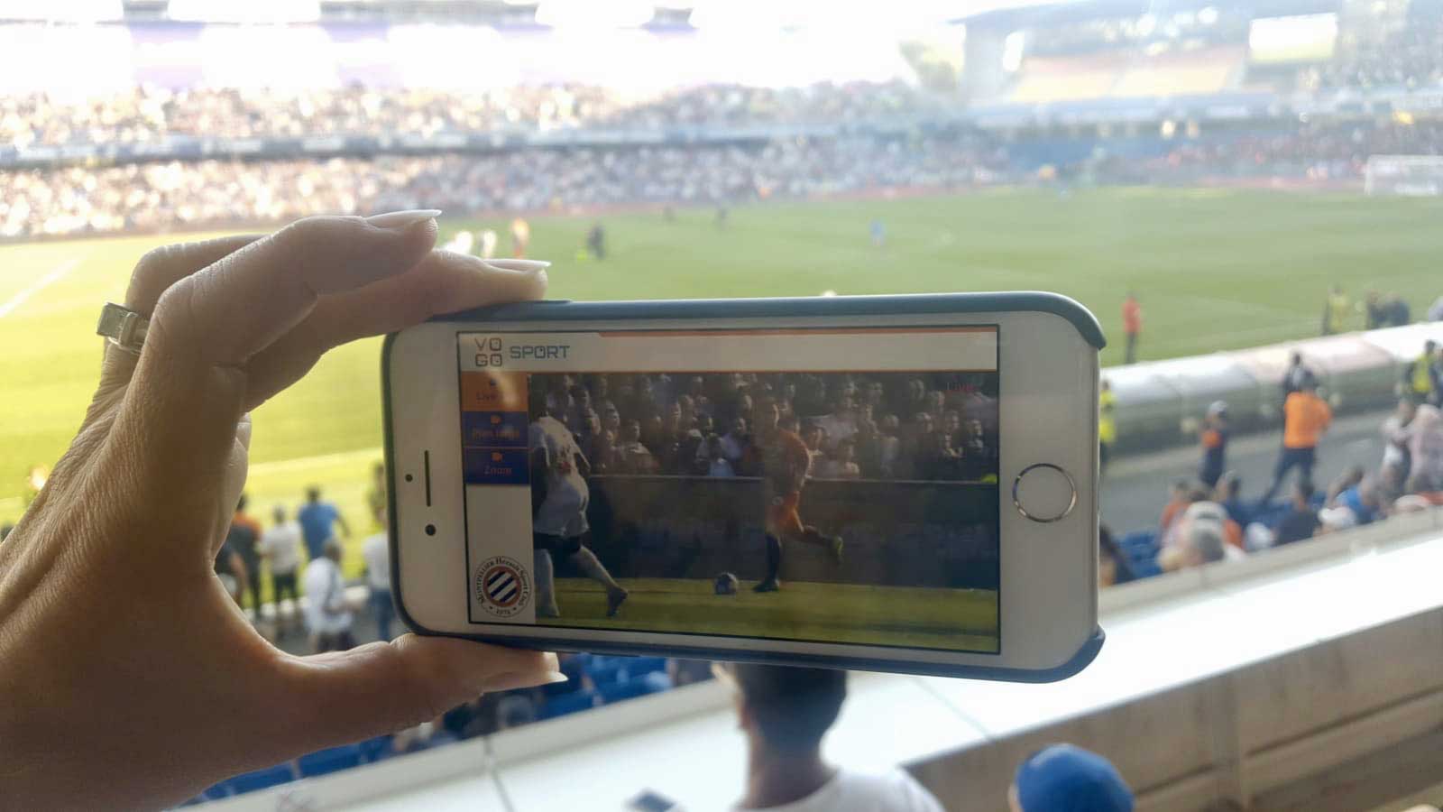 VOGO SPORT au stade de la Mosson avec le MHSC !