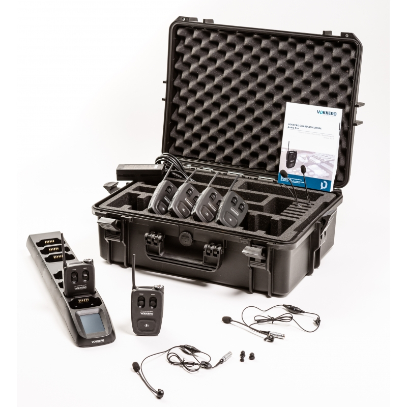 Full duplex intercom kit – Hand-free – 5 to 8 users