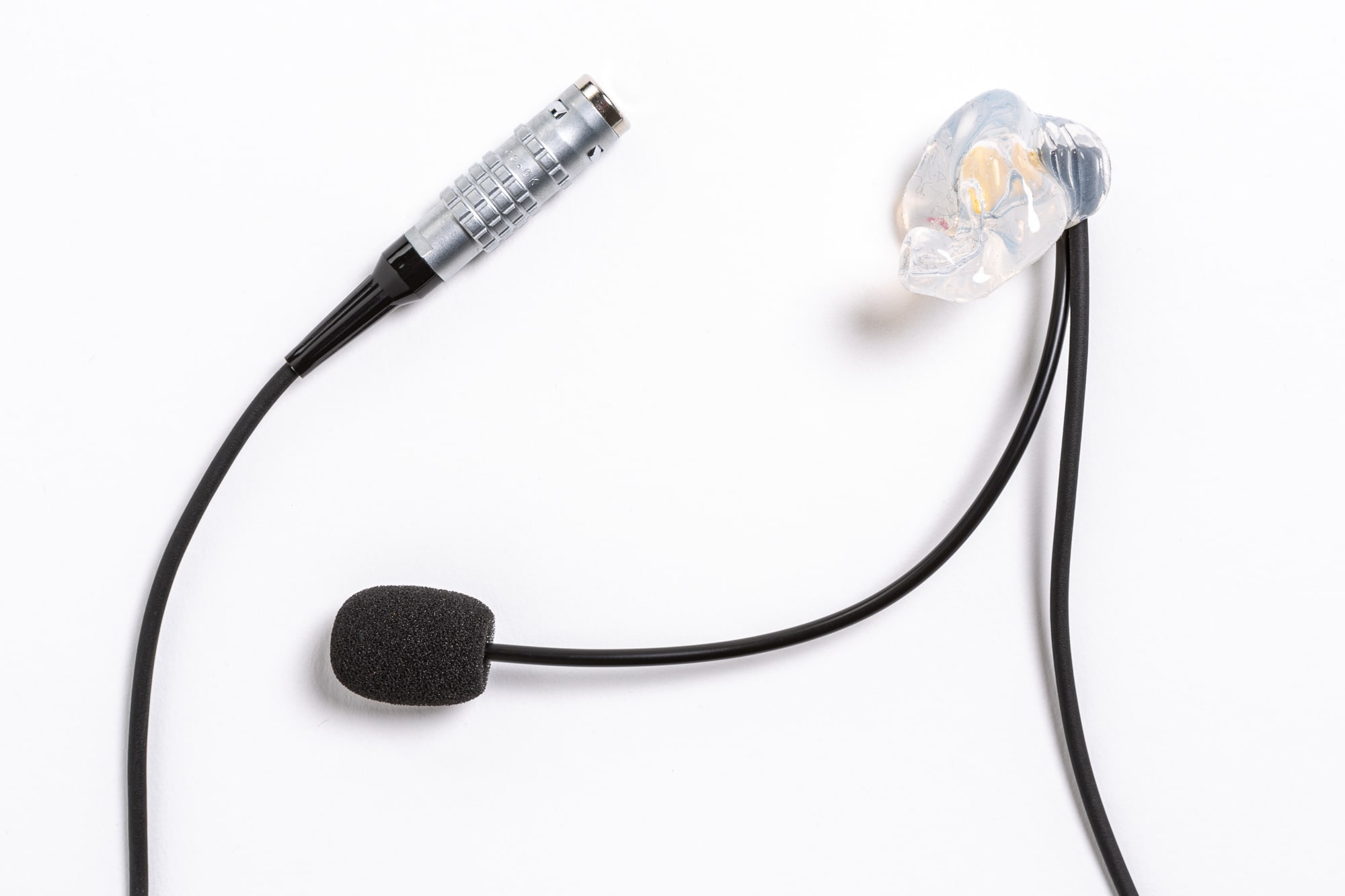Micro-oreillette avec protection auditive Interson