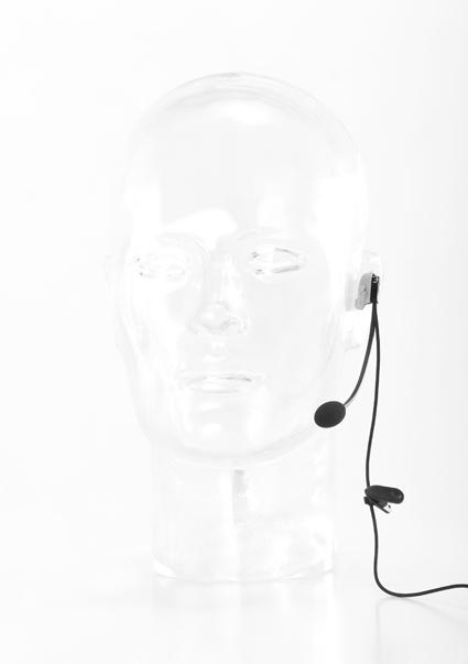 Standard or custom referee mic-earpiece