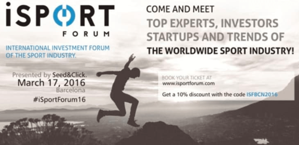 VOGO, récompensée « Best sport startup » à l’ iSport Forum Barcelona 2016