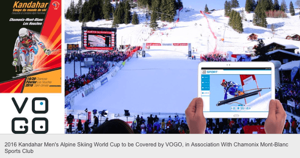 VOGO SPORT at Kandahar Men’s Alpine Skiing World Cup 2016