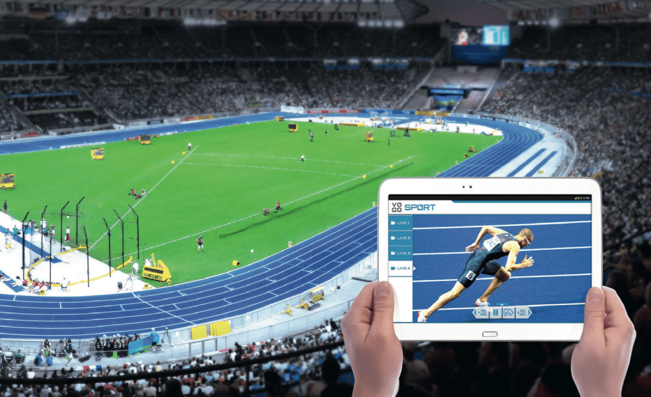 L’application multi-cam de VOGO SPORT surfe sur l’essor du wi-fi dans les enceintes sportives