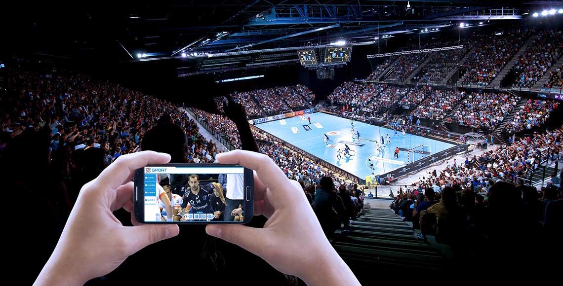 Montpellier Handball Club Enhances Fans’In-stadium experience with VOGO SPORT app.