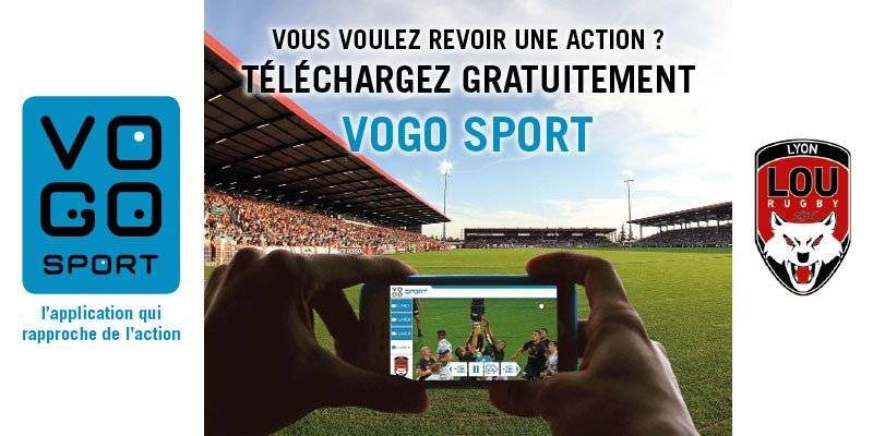 VOGO SPORT de retour sur les terrains du Lou Rugby en Top 14