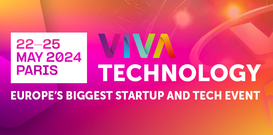 VOGO participe au plus grand événement startup & tech d’Europe du 22 au 24 mai 2024 !