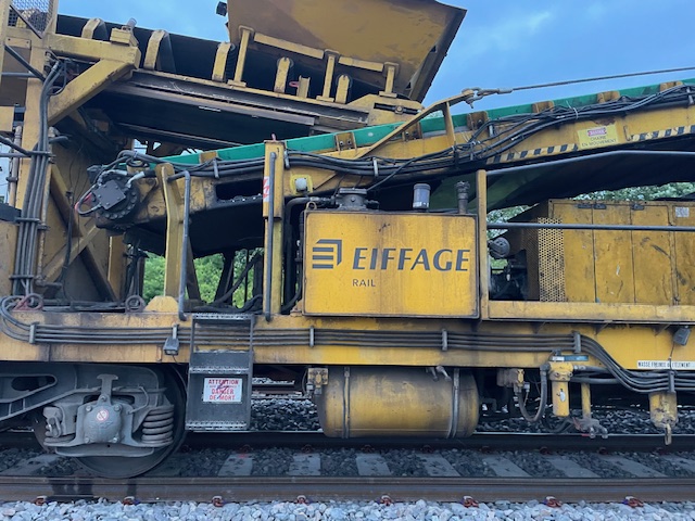 Train de maintenance du groupe EIFFAGE