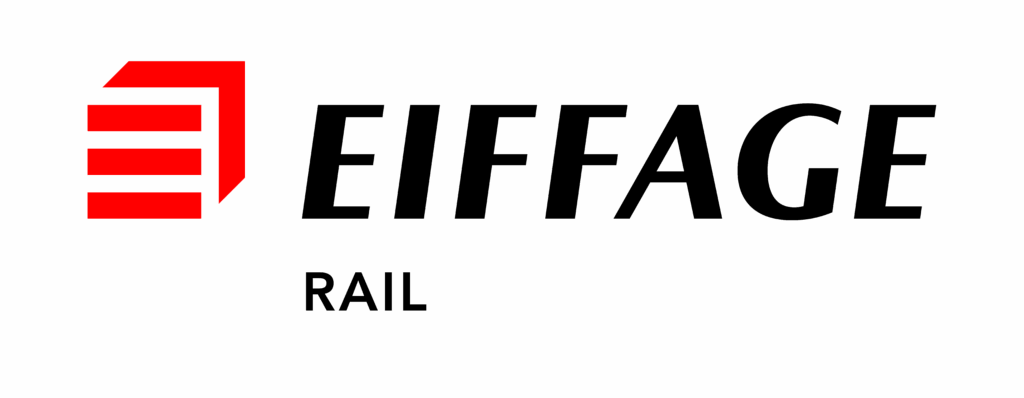 Logo de l'entreprise ferroviaire EIFFAGE RAIL