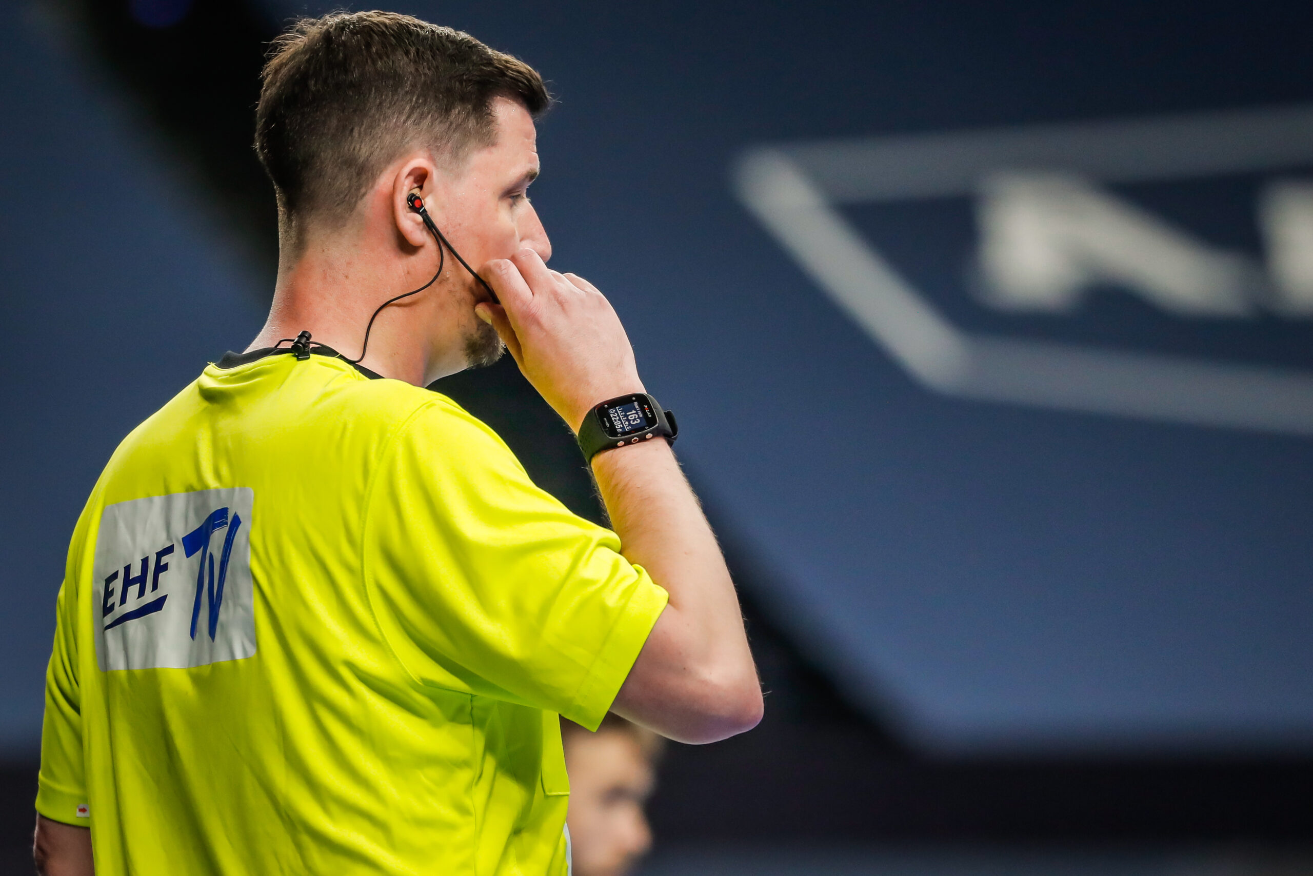 Referee during the EHF Final 4 2021, Final Match, Barca vs Aalborg Håndbold , Laxness Arena, Cologne, Germany, 13.06.2021, Mandatory Credit © Uros Hocevar / kolektiff