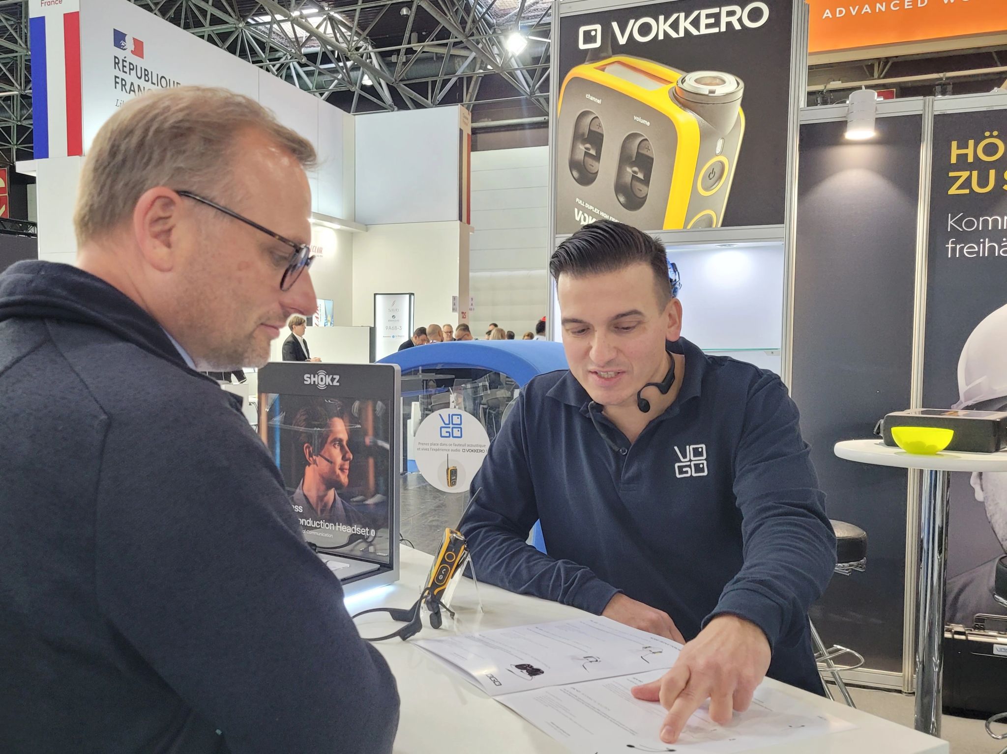 Le son du futur industriel : découvrez VOKKERO COMPAK au salon A+A de Düsseldorf